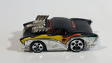 2005 Hot Wheels Wal-Mart Exclusive Two 2 Go Tooned Black and Chrome Die Cast Toy Car Vehicle