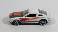 2011 Hot Wheels Night Burnerz '07 Shelby GT500 White Die Cast Toy Muscle Car Vehicle