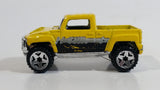 2006 Hot Wheels Hummer H3T Truck Yellow Die Cast Toy Car Vehicle