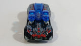 2007 Hot Wheels Mystery Cars What-4-2 Black Die Cast Toy Race Car Vehicle