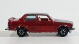 Yatming BMW 320i Dark Red M-Power Blue #320 Turbo Rally No. 1029 Die Cast Toy Car Vehicle