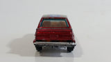 Yatming BMW 320i Dark Red M-Power Blue #320 Turbo Rally No. 1029 Die Cast Toy Car Vehicle