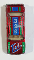 Yatming BMW 320i Dark Red M-Power Blue #320 Turbo Rally No. 1029 Die Cast Toy Car Vehicle