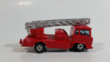 Yatming Fire Ladder Truck Die Cast Toy Car Firefighting Rescue Vehicle with Extendable Chrome Ladder