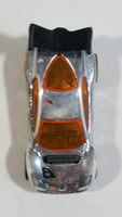 2008 Hot Wheels Trick Tracks Synkro Chrome Die Cast Toy Car Vehicle