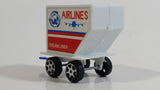 Unknown Brand Airlines Dream Liner Airport Airplane Cargo Trailer Plastic Toy Car Vehicle with Pivoting Hitch