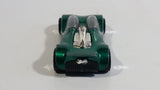 1999 Hot Wheels Double Cross Metalflake Dark Green Die Cast Toy Car Vehicle McDonald's Happy Meal 9/16