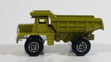 Vintage Zylmex P310 Dump Truck Olive Green Die Cast Toy Car Construction Equipment Vehicle Hong Kong