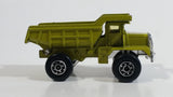 Vintage Zylmex P310 Dump Truck Olive Green Die Cast Toy Car Construction Equipment Vehicle Hong Kong