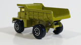 Vintage Zylmex P310 Dump Truck Olive Green Die Cast Toy Car Construction Equipment Vehicle Hong Kong