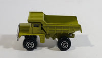 Vintage Zylmex P310 Dump Truck Olive Green Die Cast Toy Car Construction Equipment Vehicle Hong Kong