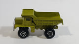 Vintage Zylmex P310 Dump Truck Olive Green Die Cast Toy Car Construction Equipment Vehicle Hong Kong