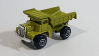 Vintage Zylmex P310 Dump Truck Olive Green Die Cast Toy Car Construction Equipment Vehicle Hong Kong