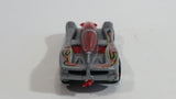 2001 Hot Wheels Motorized Viper Strike Power Pistons Grey Plastic Body Die Cast Toy Race Car Vehicle