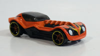 2014 Hot Wheels Thrill Racers Dieselboy Orange Die Cast Toy Race Car Vehicle