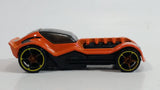 2014 Hot Wheels Thrill Racers Dieselboy Orange Die Cast Toy Race Car Vehicle