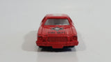 Unknown Brand Fire Dept. #5 Red Die Cast Toy Car Fire Fighting Rescue Emergency Vehicle