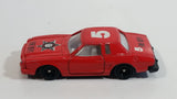 Unknown Brand Fire Dept. #5 Red Die Cast Toy Car Fire Fighting Rescue Emergency Vehicle