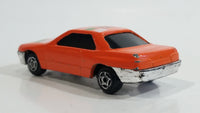 Unknown Brand No. 9006 "Cannon Force" #77 Orange Die Cast Toy Car Vehicle