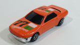 Unknown Brand No. 9006 "Cannon Force" #77 Orange Die Cast Toy Car Vehicle