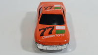 Unknown Brand No. 9006 "Cannon Force" #77 Orange Die Cast Toy Car Vehicle