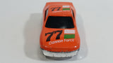 Unknown Brand No. 9006 "Cannon Force" #77 Orange Die Cast Toy Car Vehicle