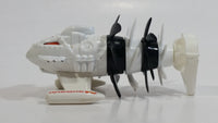 1999 Hot Wheels Fathom This "Experimental" White Submarine Die Cast Toy Car Submersible Underwater Vehicle