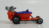 2001 Hot Wheels Hot Seat Orange and Purple Die Cast Toy Car Vehicle