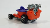 2001 Hot Wheels Hot Seat Orange and Purple Die Cast Toy Car Vehicle