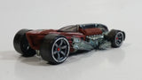 2008 Hot Wheels Acceleracers Metal Maniacs Rat-ified Flat Brown Die Cast Toy Car Vehicle