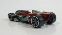 2008 Hot Wheels Acceleracers Metal Maniacs Rat-ified Flat Brown Die Cast Toy Car Vehicle