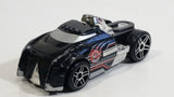 2003 Hot Wheels Truckin' Transport "Auto Recovery" Black Semi Tow Truck Die Cast Toy Car Vehicle