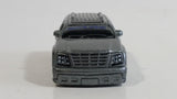 2003 Hot Wheels Cadillac Escalade Metalflake Silver Die Cast Toy Car Luxury SUV Vehicle