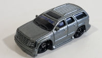 2003 Hot Wheels Cadillac Escalade Metalflake Silver Die Cast Toy Car Luxury SUV Vehicle