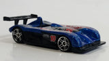 2003 Hot Wheels Panoz LMP-1 Roadster S Metalflake Blue Die Cast Toy Race Car Vehicle