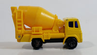 Maisto Cement Mixer Truck Yellow Die Cast Toy Car Construction Equipment Building Vehicle