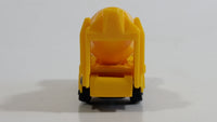 Maisto Cement Mixer Truck Yellow Die Cast Toy Car Construction Equipment Building Vehicle