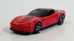 2008 Hot Wheels '09 Corvette ZR1 Red Die Cast Toy Car Vehicle