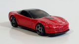 2008 Hot Wheels '09 Corvette ZR1 Red Die Cast Toy Car Vehicle