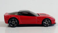 2008 Hot Wheels '09 Corvette ZR1 Red Die Cast Toy Car Vehicle