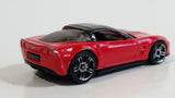 2008 Hot Wheels '09 Corvette ZR1 Red Die Cast Toy Car Vehicle