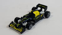 Unknown Brand 6113 MX8 Powerful Motor Black and Yellow Die Cast Toy Race Car Vehicle