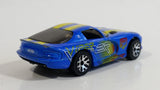 2001 Matchbox Dodge Viper GTS Blue Die Cast Toy Luxury Sports Car Vehicle