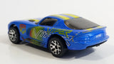 2001 Matchbox Dodge Viper GTS Blue Die Cast Toy Luxury Sports Car Vehicle