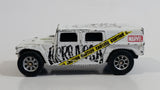 2003 Maisto Marvel Series 2 Hulk "Smash!" Humvee White Die Cast Toy Car Vehicle