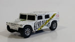 2003 Maisto Marvel Series 2 Hulk "Smash!" Humvee White Die Cast Toy Car Vehicle