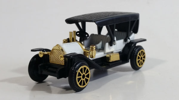 Vintage Reader's Digest High Speed Corgi Simplex Black White Gold No. 305 Classic Die Cast Toy Antique Car Vehicle