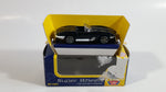 MotorMax Super Wheels 6048 1961 Chevrolet Corvette Stingray Mako Shark Black and White Die Cast Toy Car Vehicle Mint Condition In Box