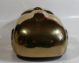 Gold Painted Car Automobile Ceramic Statue Ornament 12" Long