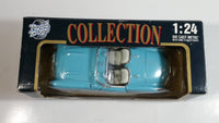 Yatming Road Tough No. 93019 1957 Chevrolet Corvette Convertible Baby Blue 1/24 Scale Die Cast Toy Classic Car Vehicle with Box